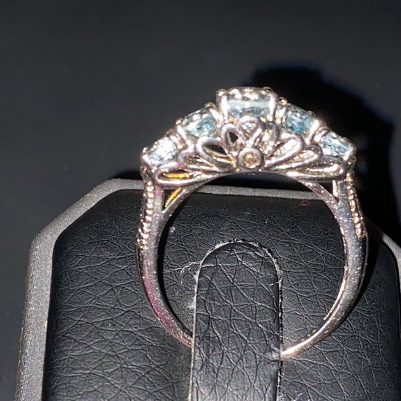 💎💎 5 Stone Aquamarine 💎💎 - Picture 3 of 10
